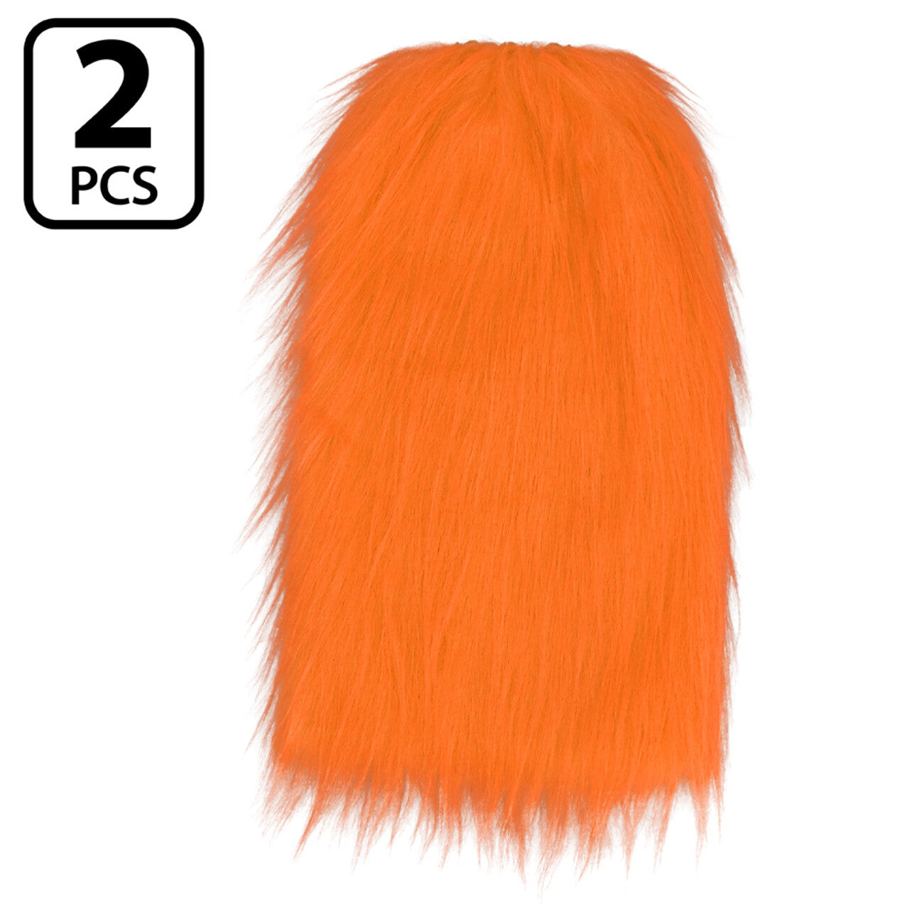 Op deze afbeelding zie je een Accessoires, van het merk Boland. Bontige Beenwarmers Neon Oranje