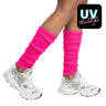 Paar Beenwarmers Basic Neonroze Uv