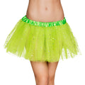 Tutu Funkelnde Sternchen Grün Damen
