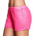 Pailletten Hotpants Pink Damen