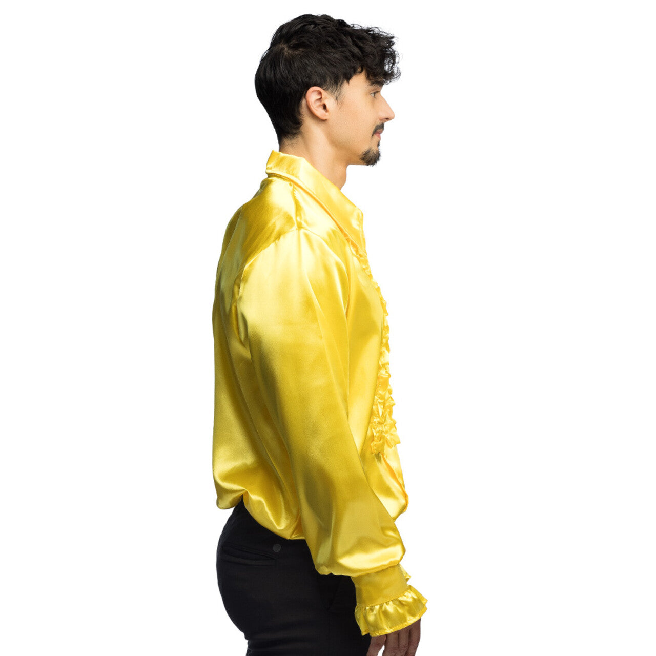 Op deze afbeelding zie je een Kostuums, van het merk Boland. Roucgen Blouse Geel Light Of The Party Man