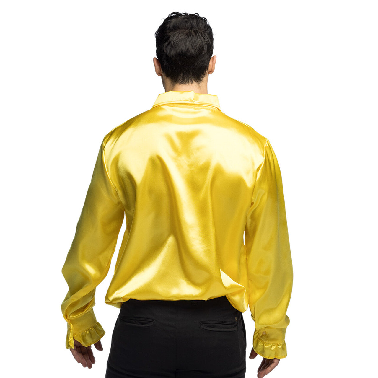 Op deze afbeelding zie je een Kostuums, van het merk Boland. Roucgen Blouse Geel Light Of The Party Man