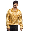 Chemise à Volants Dorée Partybling