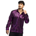 Chemise Pimp Serpent Funky Violette