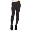 Dekkende Stretch Legging Zwart Vrouw