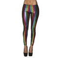 Legging Regenbogen-Meerjungfrau Damen