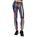 Legging Métallique Arc-En-Ciel