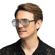 Op deze afbeelding zie je een Accessoires, van het merk Boland. Futuristische Partybril Zilver