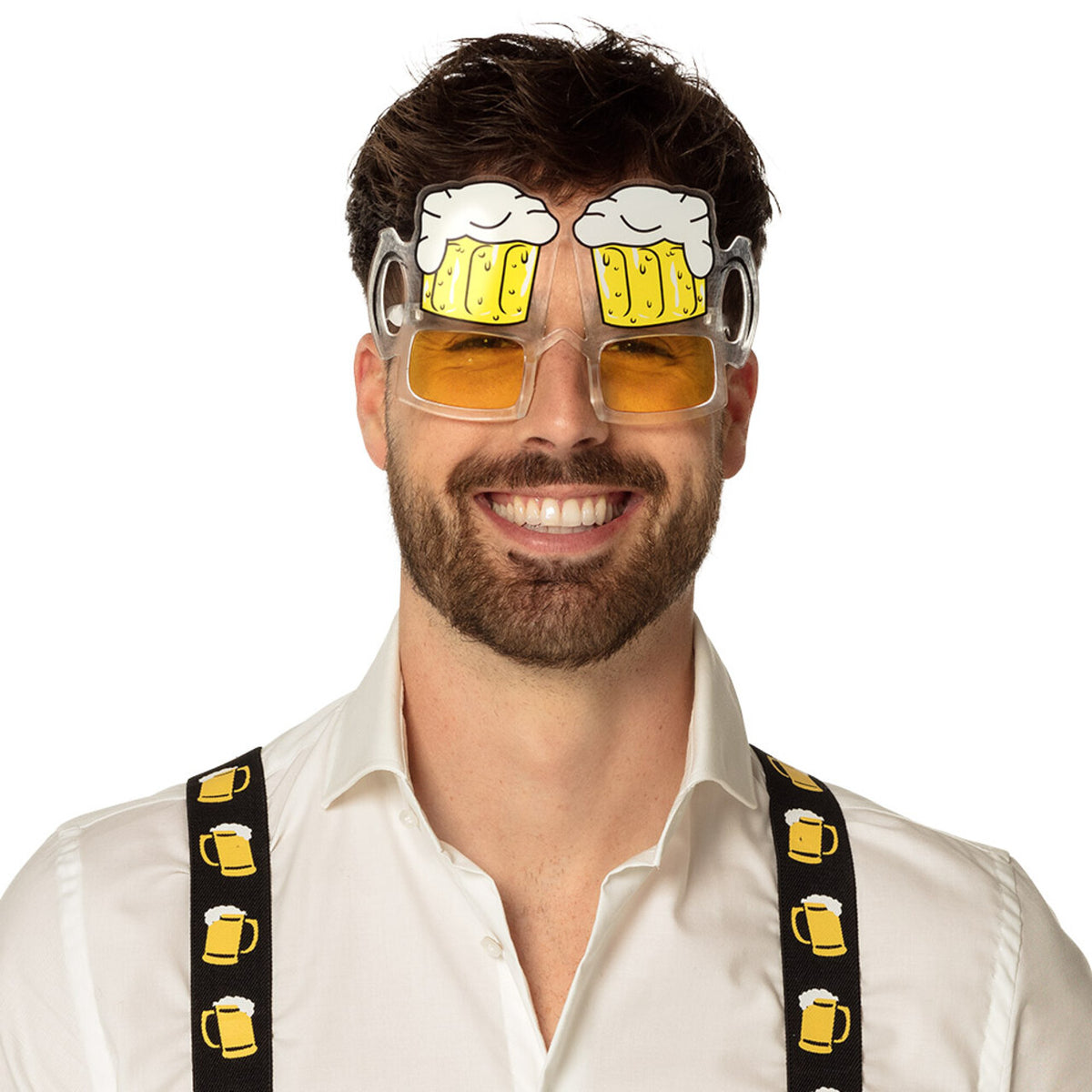Op deze afbeelding zie je een Accessoires, van het merk Boland. Partybril Willy Pilsie