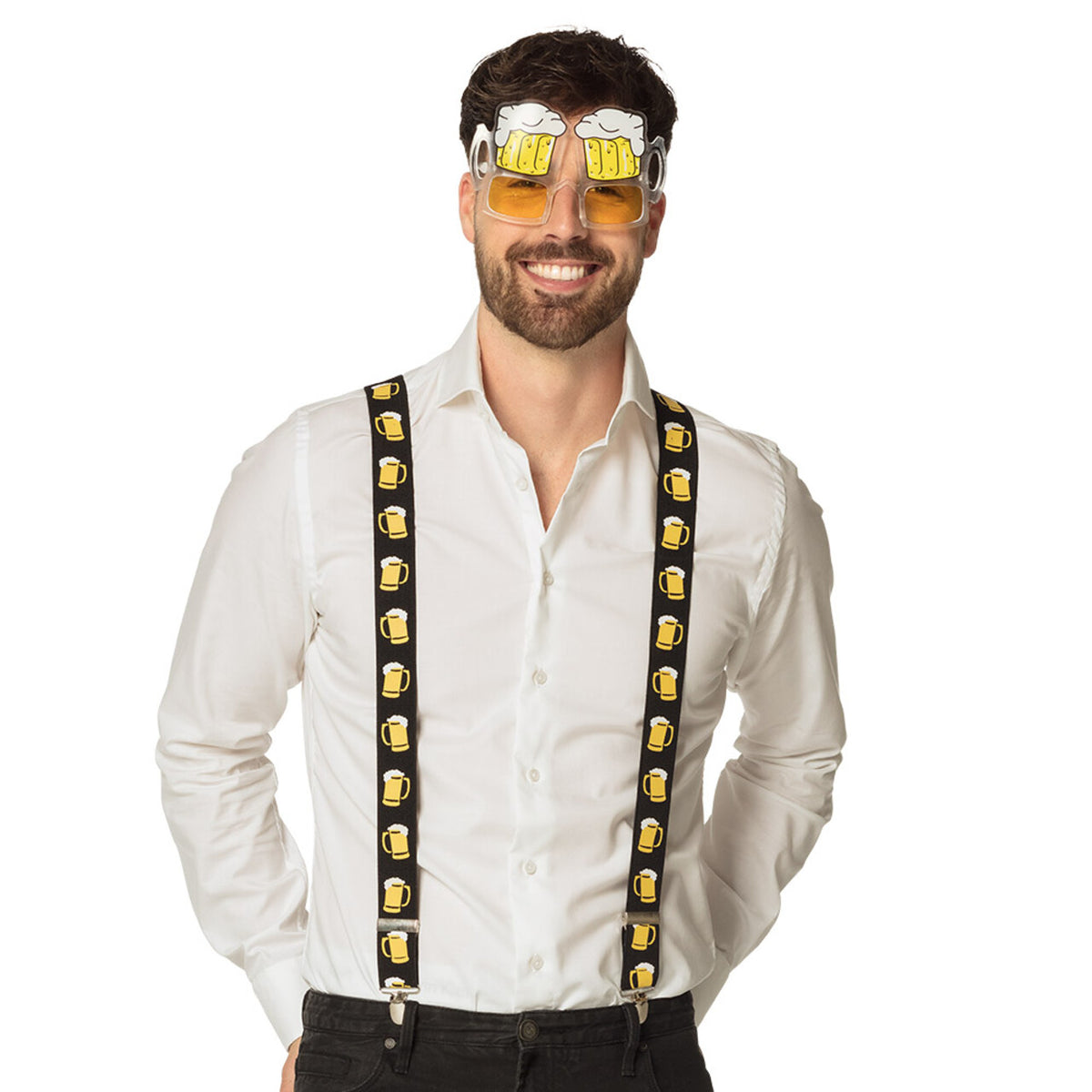 Op deze afbeelding zie je een Accessoires, van het merk Boland. Partybril Willy Pilsie