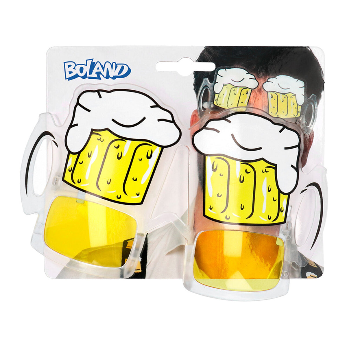 Op deze afbeelding zie je een Accessoires, van het merk Boland. Partybril Willy Pilsie