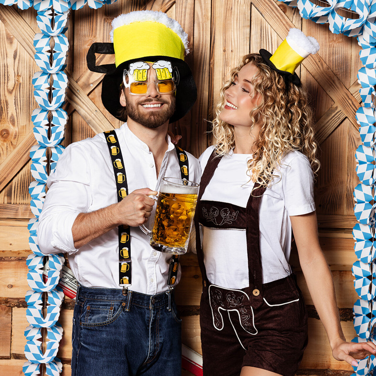 Op deze afbeelding zie je een Accessoires, van het merk Boland. Partybril Willy Pilsie