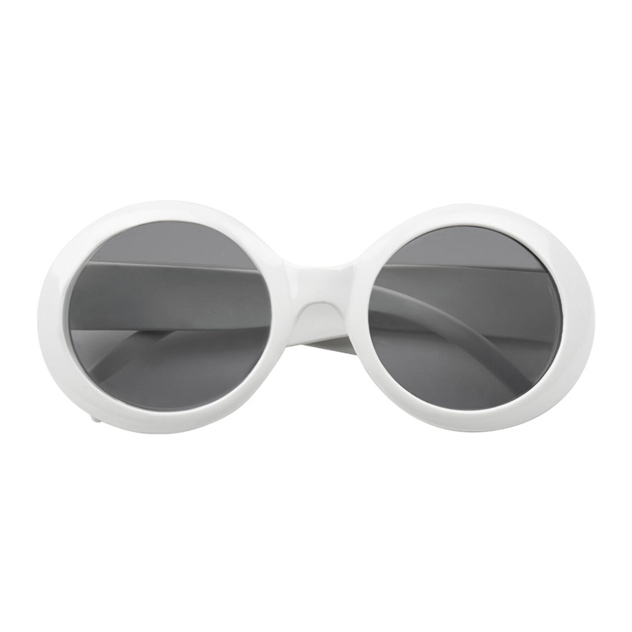Op deze afbeelding zie je een Accessoires, van het merk Boland. Partybril Hippe Jackie Wit