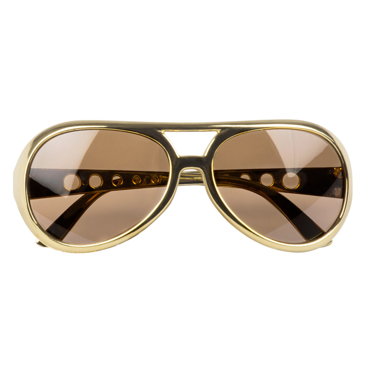 Op deze afbeelding zie je een Accessoires, van het merk Boland. Gouden Bril Rockn Roll Ster
