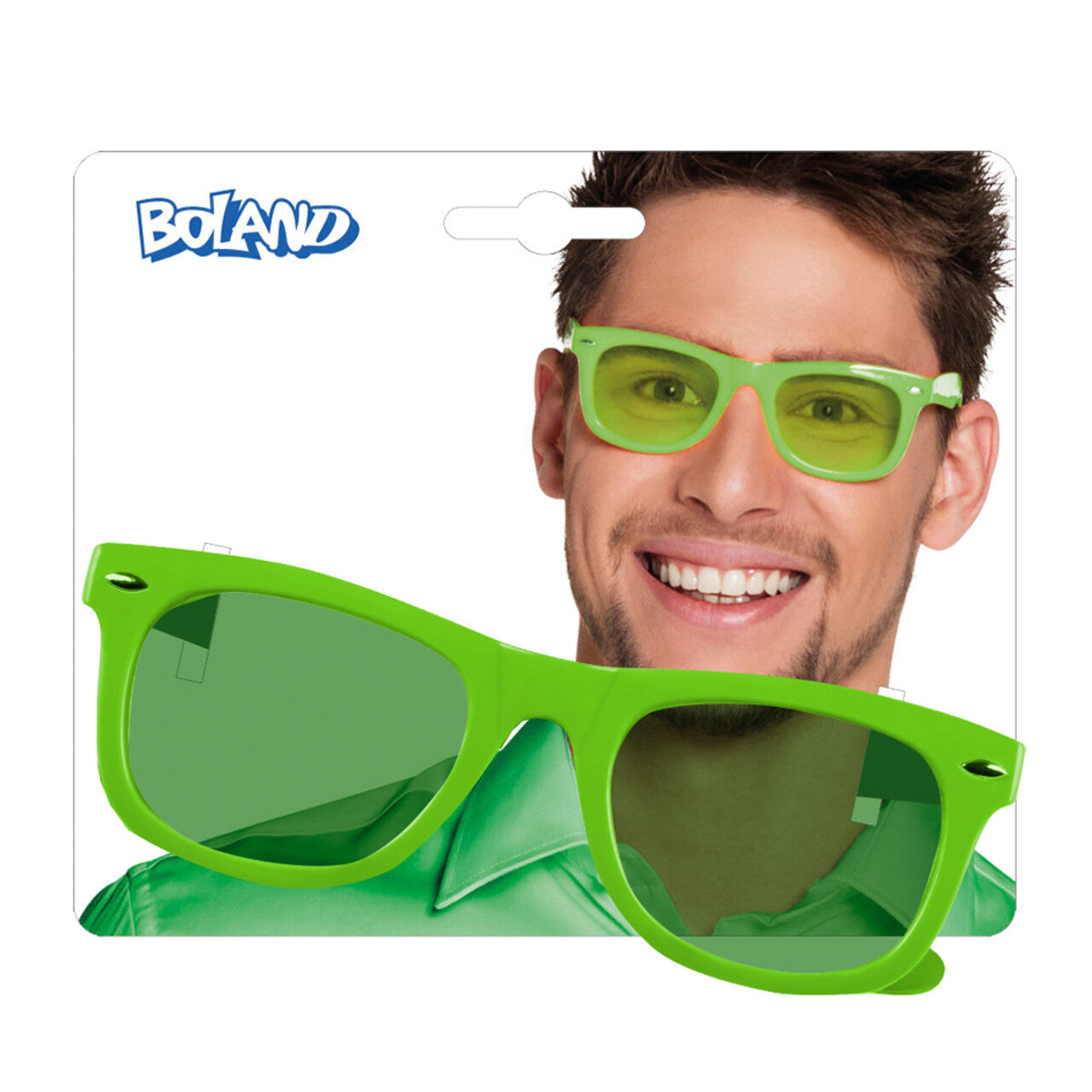 Op deze afbeelding zie je een Accessoires, van het merk Boland. Groene Bril Moments