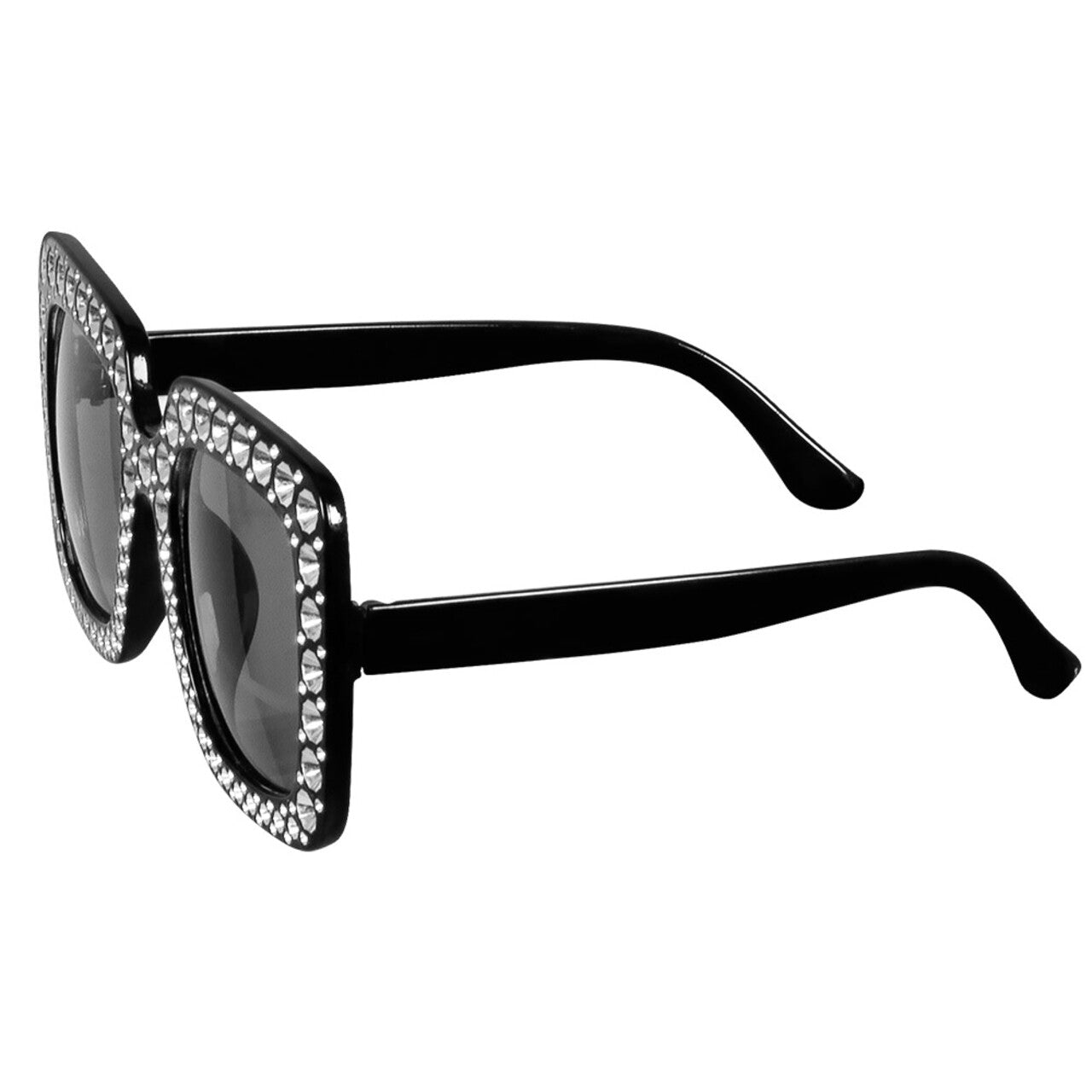 Op deze afbeelding zie je een Accessoires, van het merk Boland. Bril Disco Bling Bling Zwart