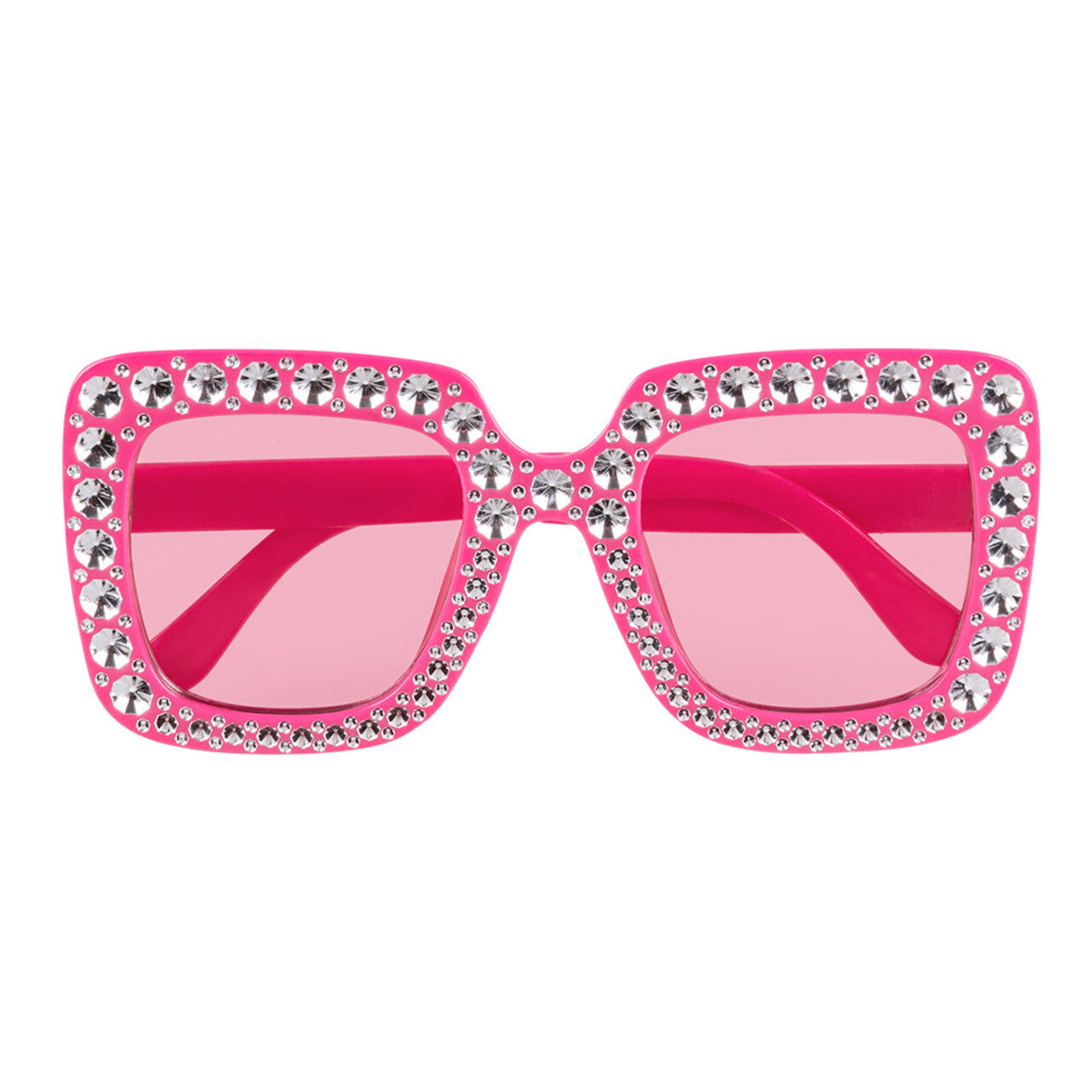 Op deze afbeelding zie je een Accessoires, van het merk Boland. Partybril Bling Bling Roze Uv