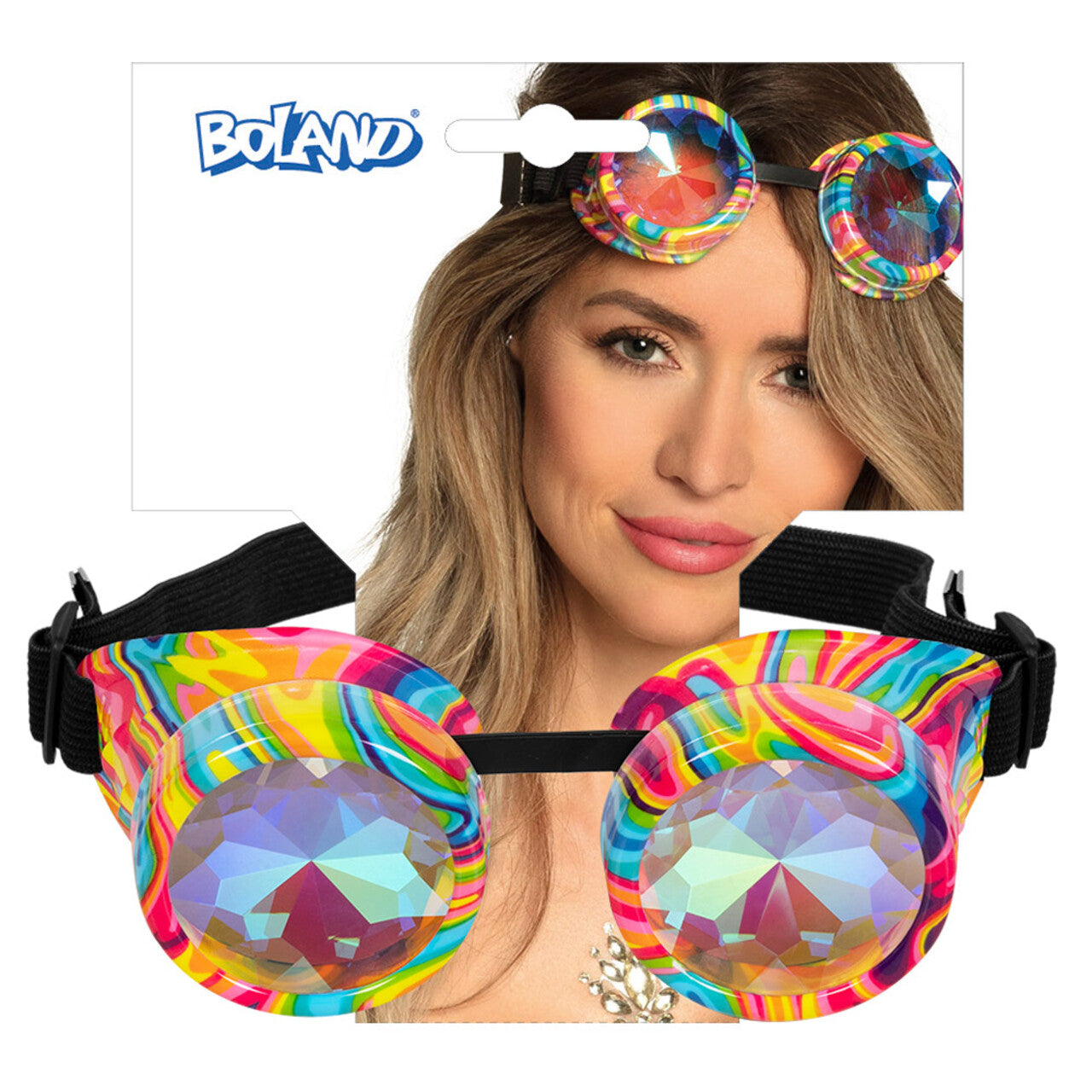 Op deze afbeelding zie je een Accessoires, van het merk Boland. Happy Bubble Bril