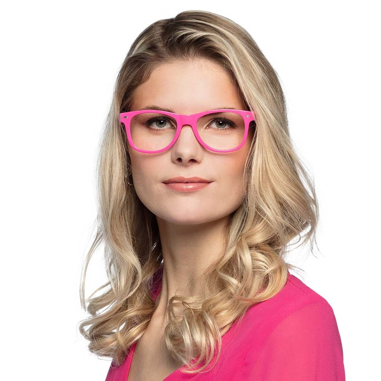 Op deze afbeelding zie je een Accessoires, van het merk Boland. Set Van 3 Neonroze Brillen