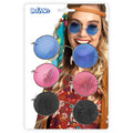Set 3 Stuks Partybrillen Ozzy Blauw / Roze / Zwart