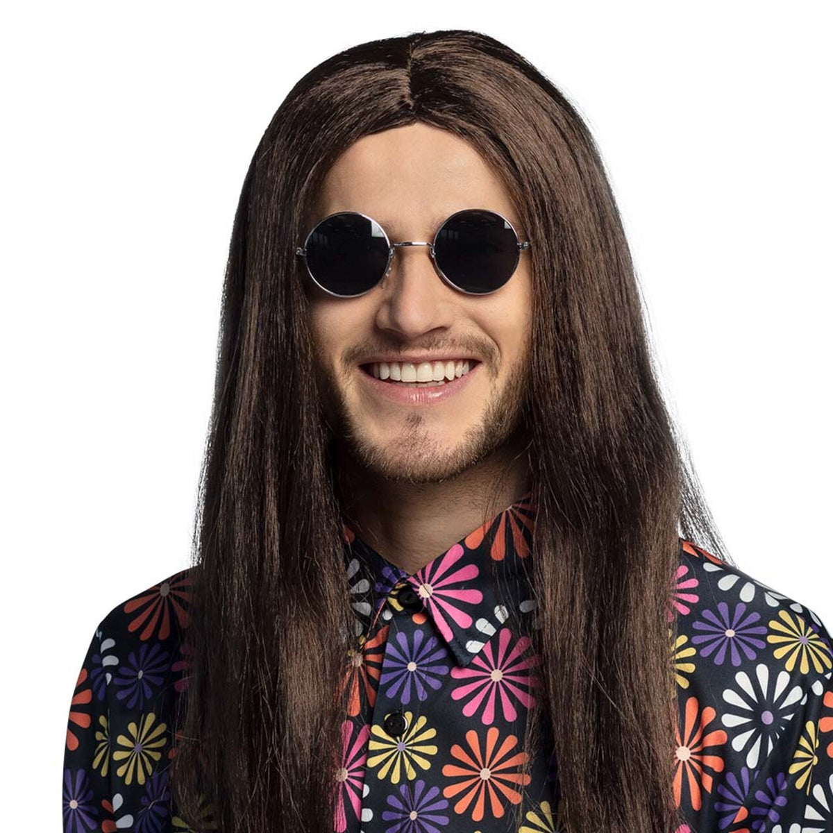 Op deze afbeelding zie je een Accessoires, van het merk Boland. Set 3 Stuks Partybrillen Ozzy Blauw / Roze / Zwart