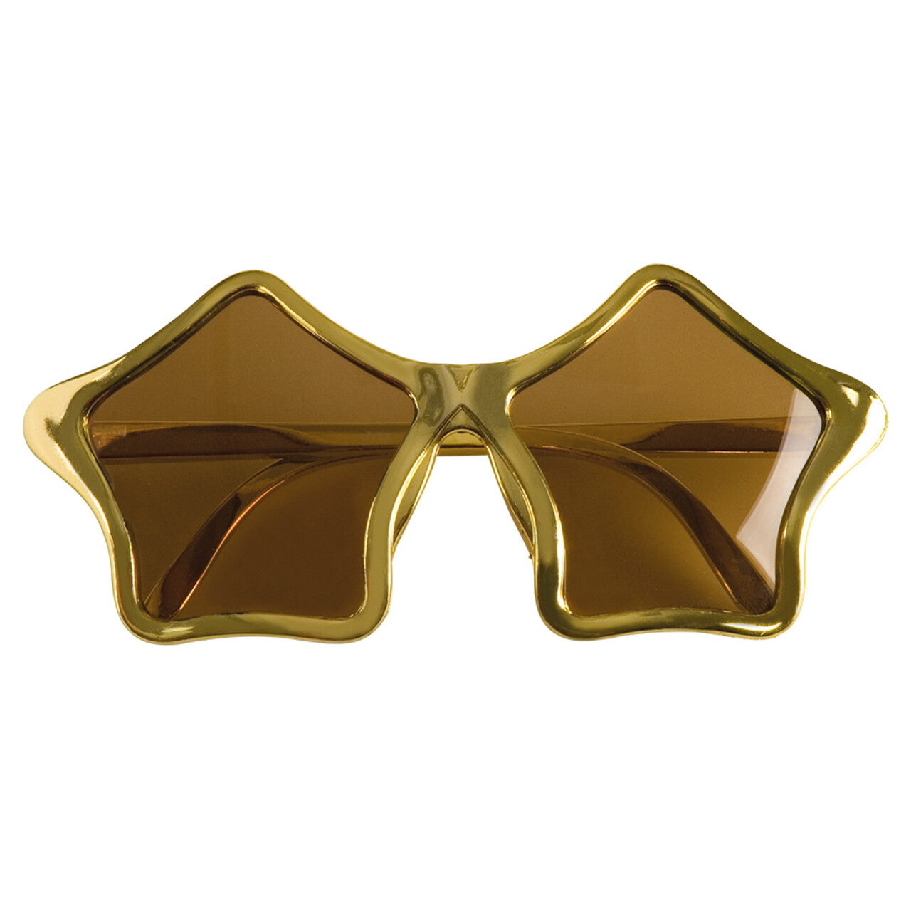 Op deze afbeelding zie je een Accessoires, van het merk Boland. Gouden Sterren Aan De Hemel Bril 2 Stuks