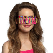 Op deze afbeelding zie je een Accessoires, van het merk Boland. Happy Fringy Festival Bril