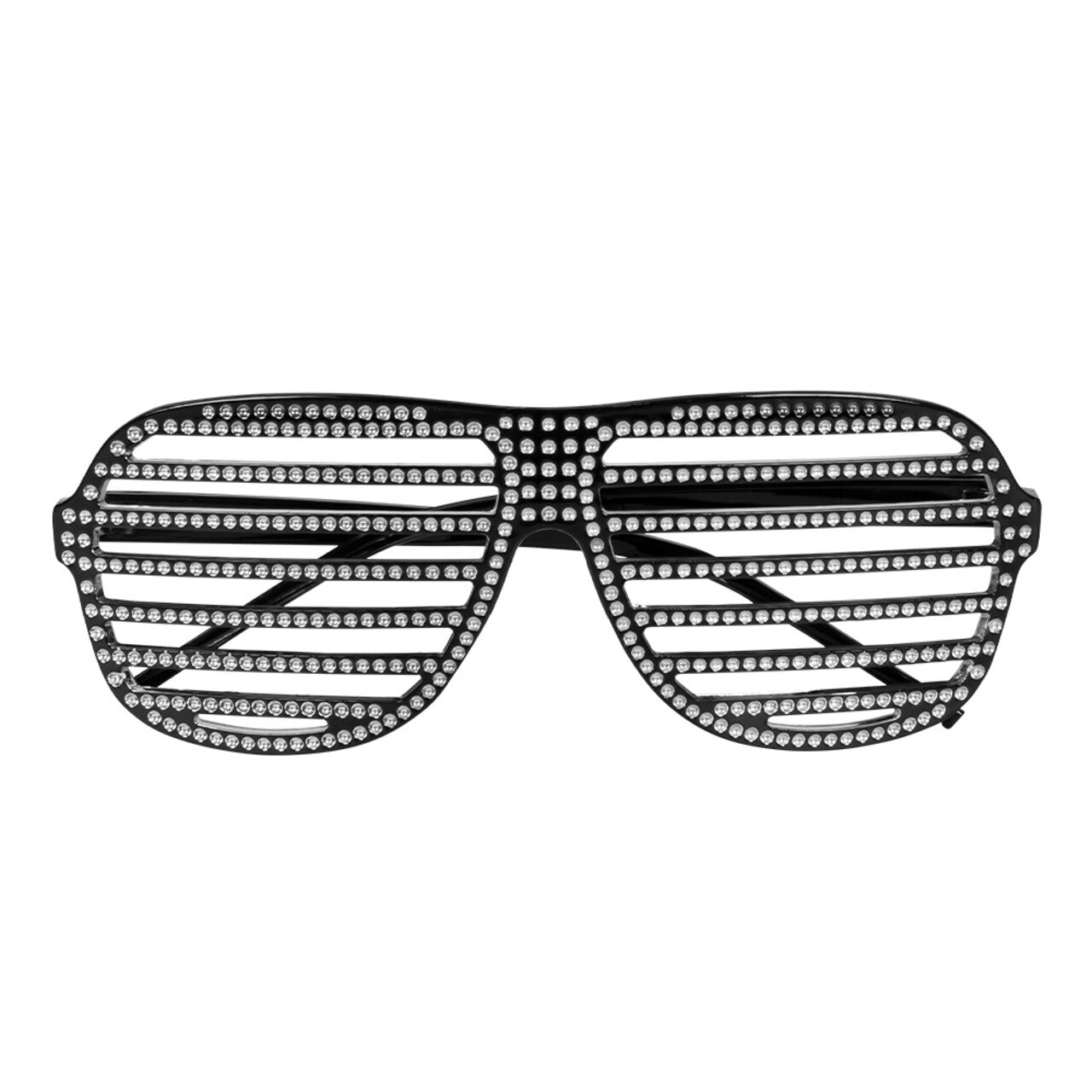Op deze afbeelding zie je een Accessoires, van het merk Boland. Partybril Spectacular Shine Zwart