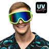 Party Skibril Neongroen