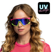 Op deze afbeelding zie je een Accessoires, van het merk Boland. Neon Nights Partybril