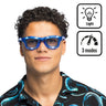 Blink Blauw Bril Led
