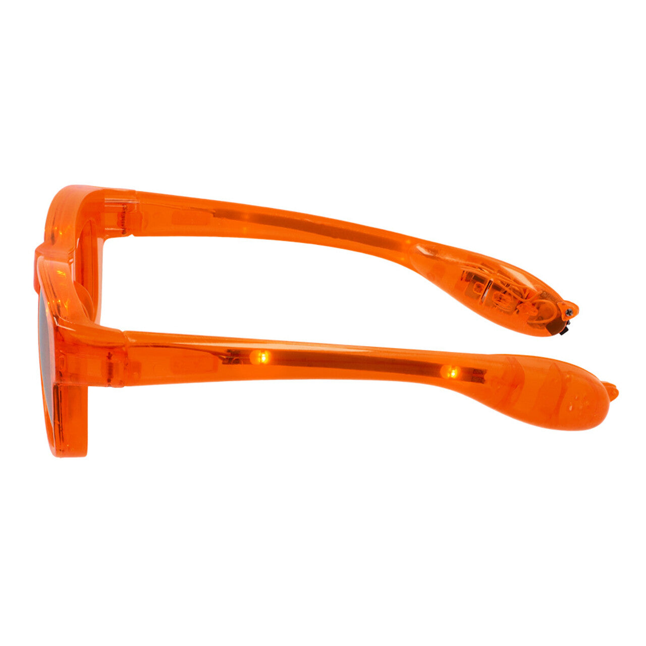 Op deze afbeelding zie je een Accessoires, van het merk Boland. Oranje Partybril Met Licht
