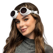 Op deze afbeelding zie je een Accessoires, van het merk Boland. Bril Burning Man White Vibe