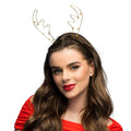 Metalen Diadeem Jingle Bell Rendier