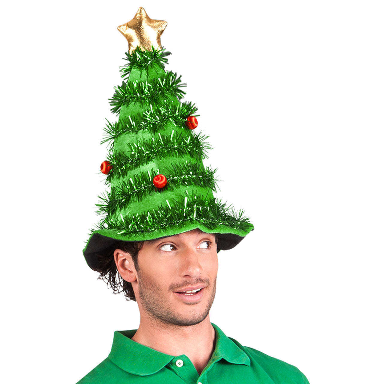 Op deze afbeelding zie je een Accessoires, van het merk Boland. Hoed Kerstboom