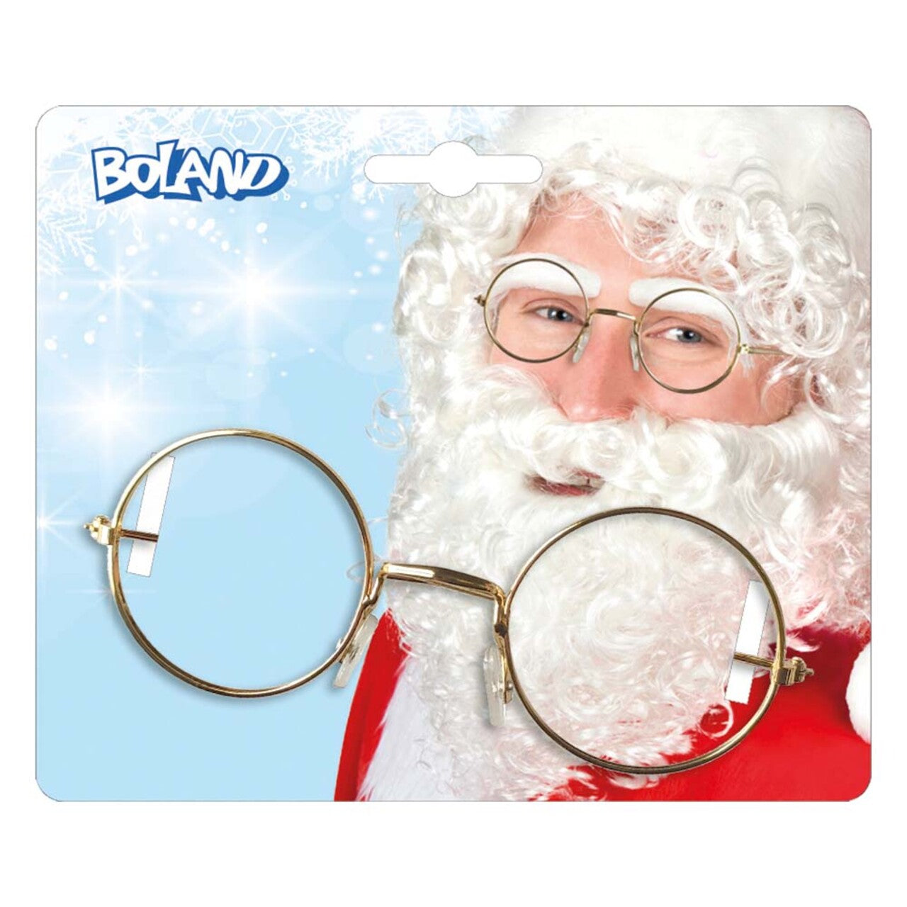 Op deze afbeelding zie je een Accessoires, van het merk Boland. Partybril Kerstman