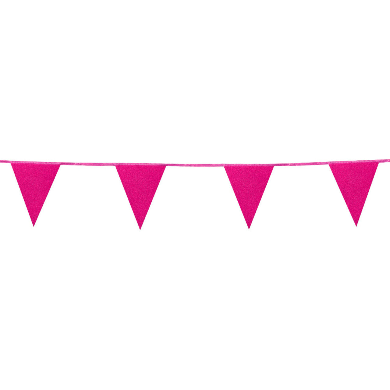 Op deze afbeelding zie je een Decoratie, van het merk Boland. Kartonnen Vlaggenlijn Glitter Roze