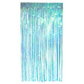 Stralend Blauw Foliegordijn