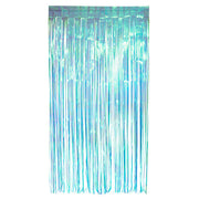 Op deze afbeelding zie je een Decoratie, van het merk Boland. Stralend Blauw Foliegordijn