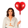 Folienballon Herz Rot