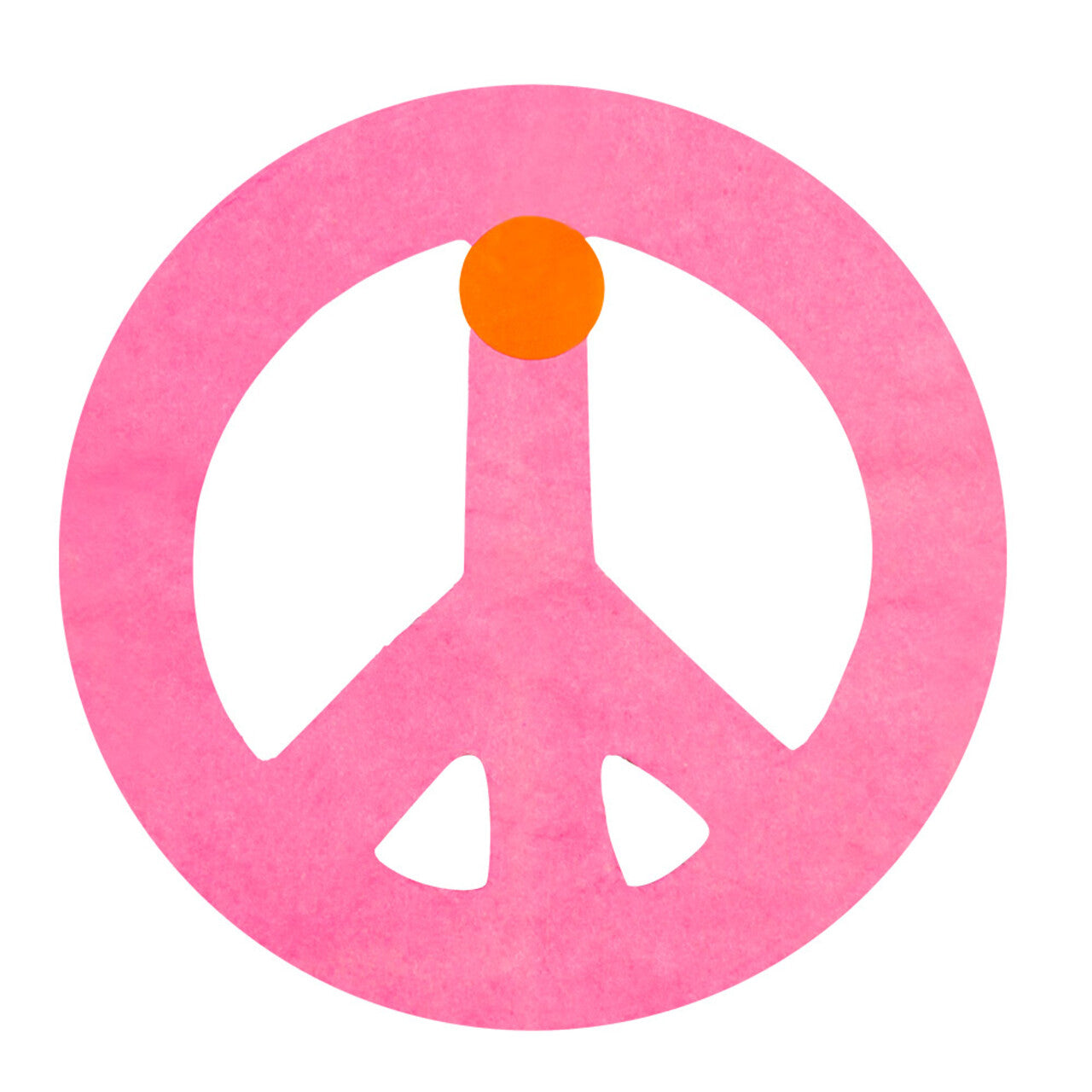 Op deze afbeelding zie je een Decoratie, van het merk Boland. Papieren Slinger Hippie Peace