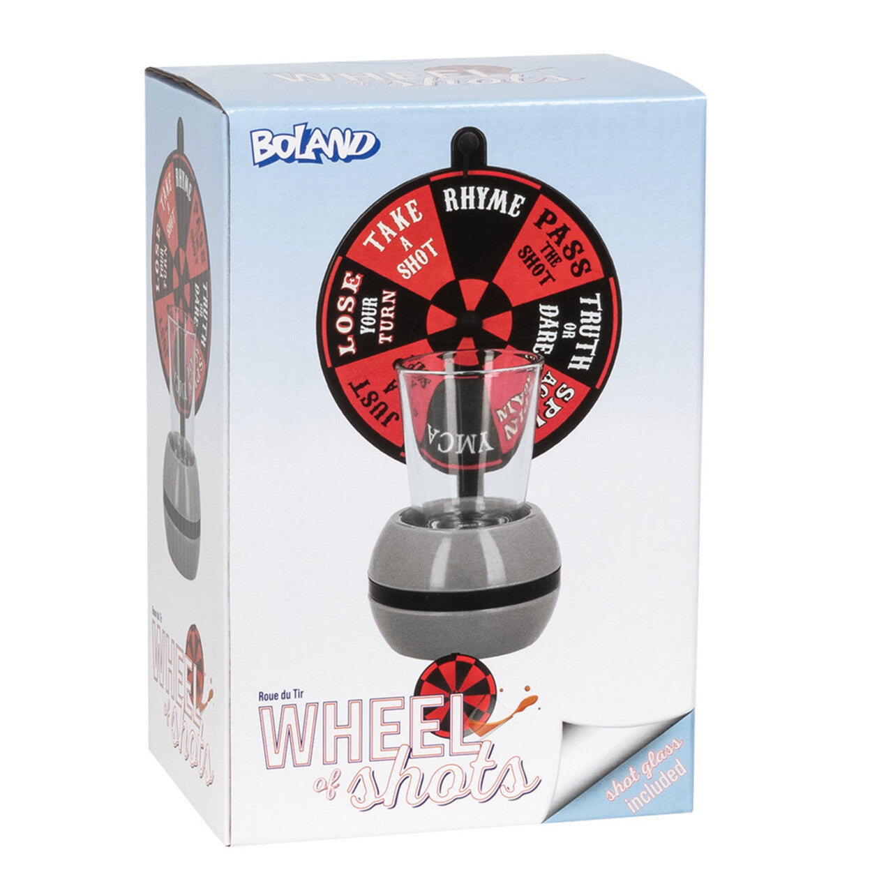 Op deze afbeelding zie je een Decoratie, van het merk Boland. Drankspel Wheel Of Shots