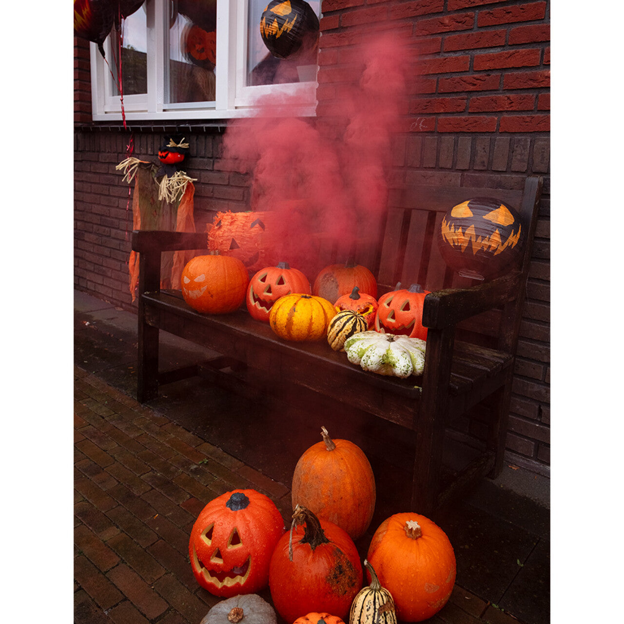 Op deze afbeelding zie je een Decoratie, van het merk Boland. Pinata Pompoen Bash