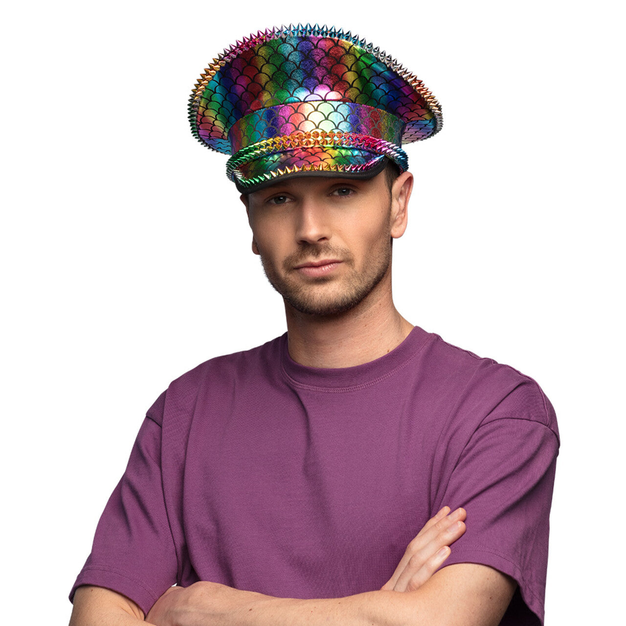 Op deze afbeelding zie je een Accessoires, van het merk Boland. Pet Regenboog Mermaid