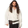 Bruine Lederlook Heuptas Met Riem