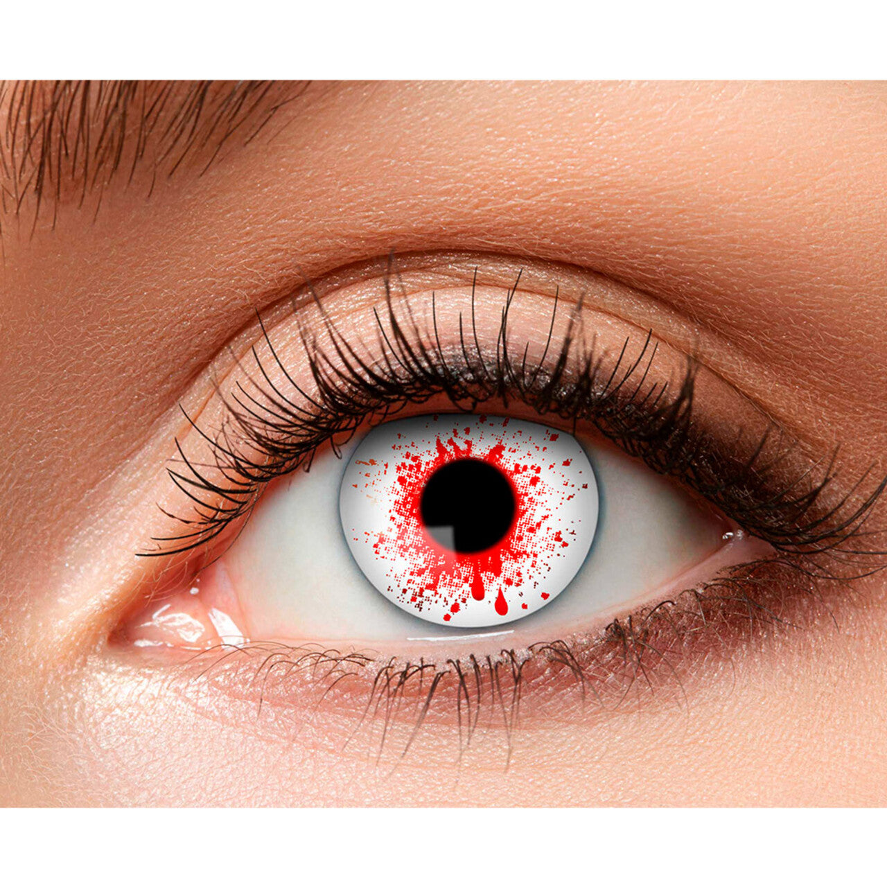 Op deze afbeelding zie je een Accessoires, van het merk Boland. Lenzen Blood Eyes