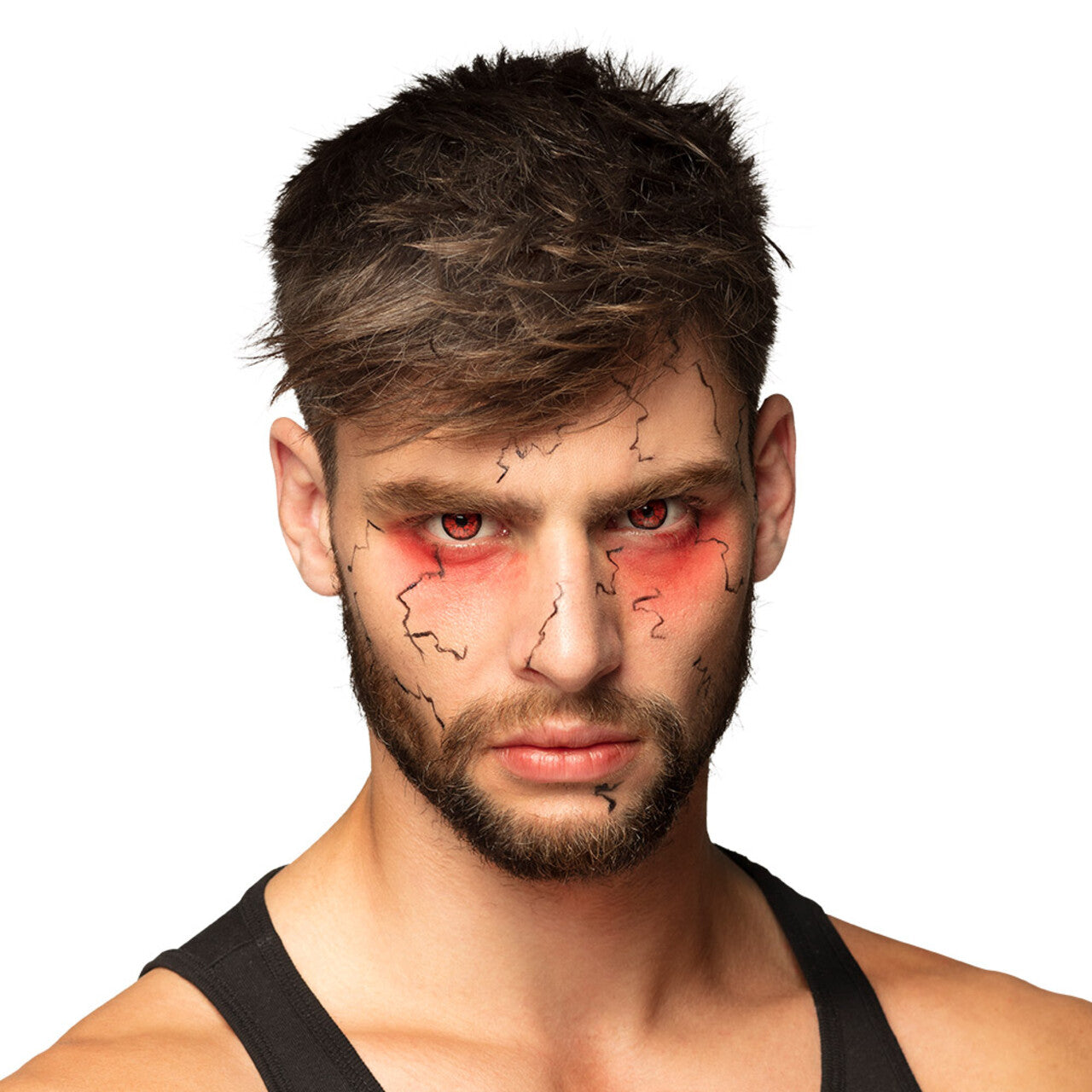 Op deze afbeelding zie je een Accessoires, van het merk Boland. Lenzen Shuttered Blood Eyes