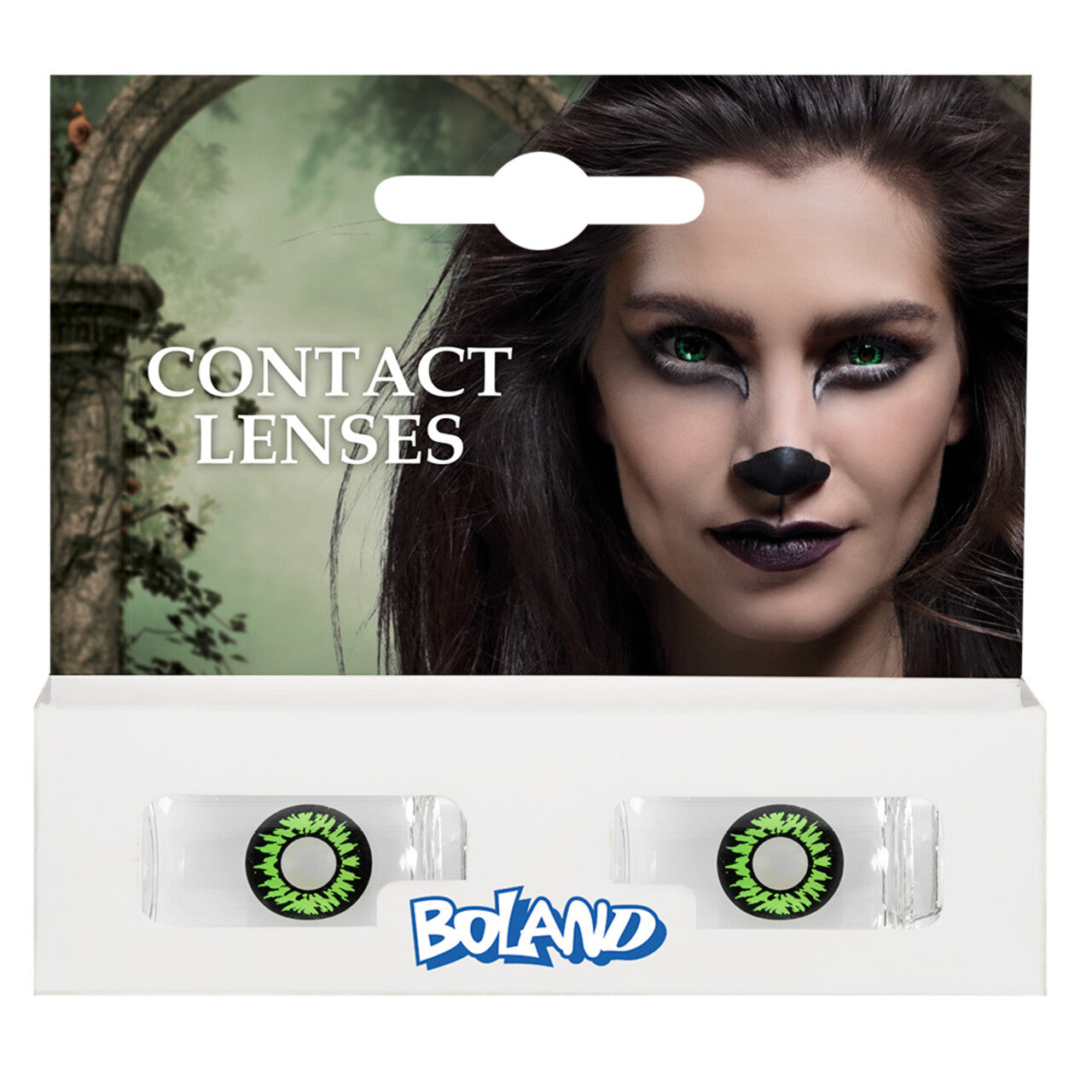 Op deze afbeelding zie je een Accessoires, van het merk Boland. Lenzen She-Wolf Green