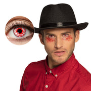 Op deze afbeelding zie je een Accessoires, van het merk Boland. Weeklenzen Outraged Rode Woeste Ogen