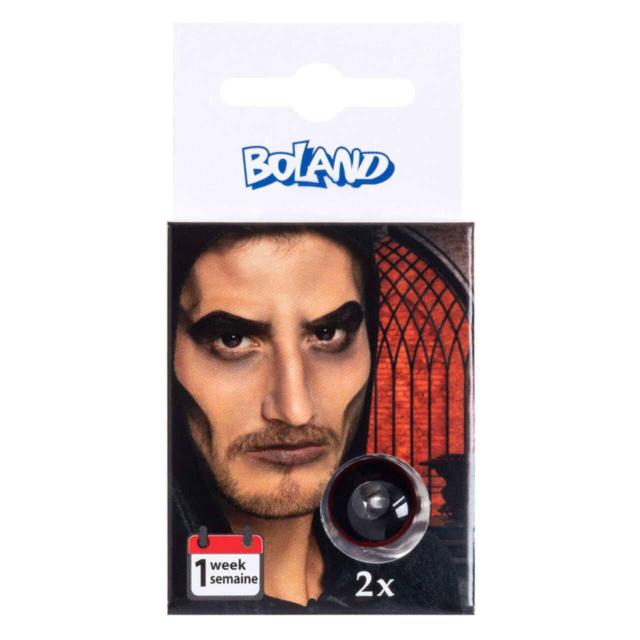Op deze afbeelding zie je een Accessoires, van het merk Boland. Weeklenzen Dark Demon Gaze